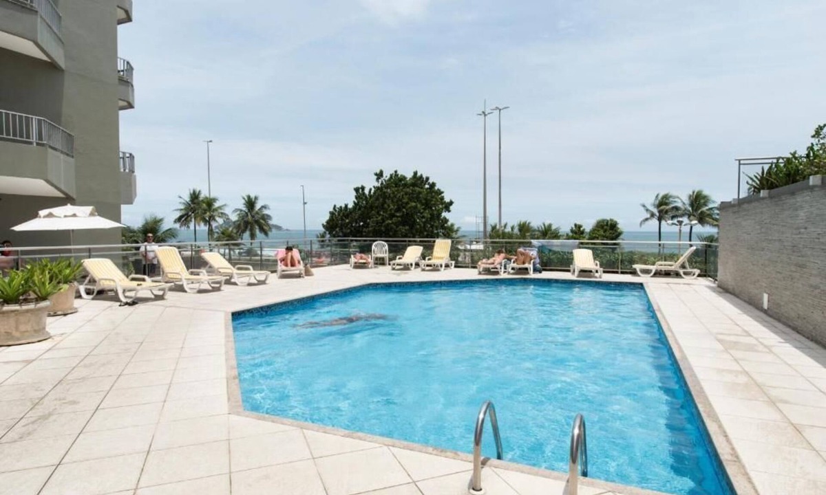Barra da Tijuca Apartment | Pé na areia Barra Palace: Vista Mar e Lazer