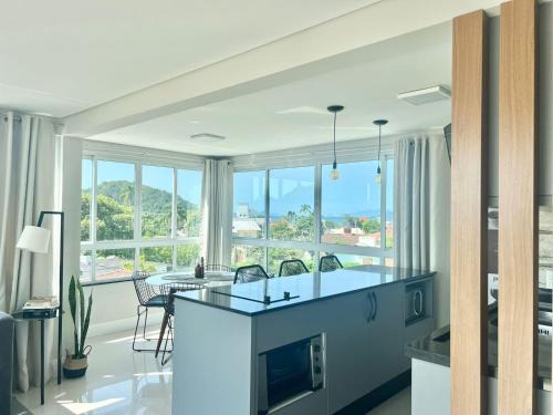 Governador Celso Ramos Apartment | Paraíso! Linda cobertura com vista 360° - SV13H