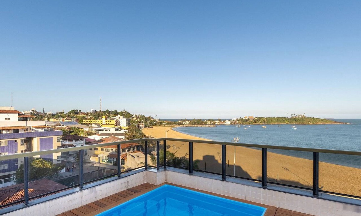 Meaipe Apartment | Penthouse With Pool and sea View - Vdi0401