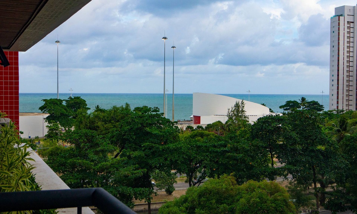 Boa Viagem Apartment | Recife Stay | 506A | Fully equipped apartment in Boa Viagem with ocean view and 5 minutes from the airport.