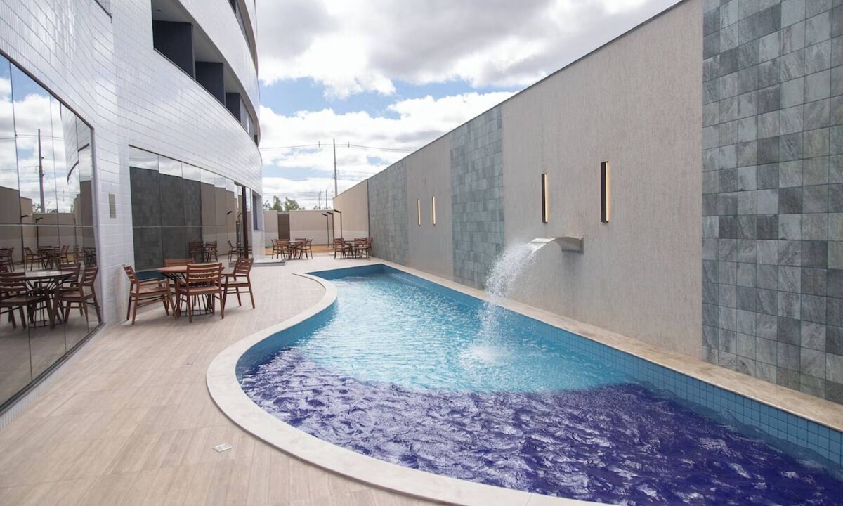 Araripina Hotel | Sleek Room Ideal for Exploring Araripina Museum - with 2 Swimming Pools!