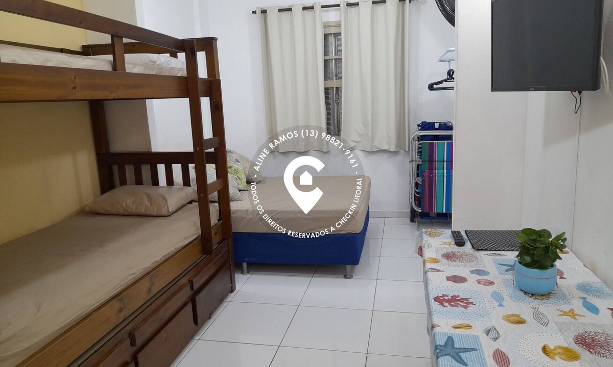 Ponta da Praia Apartment | Studio apartment with Wi-Fi one block from the beach.