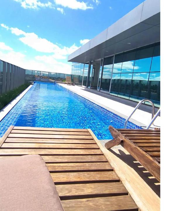 Reboucas Apartment | Studio com Garagem e Piscina Aquecida Centro