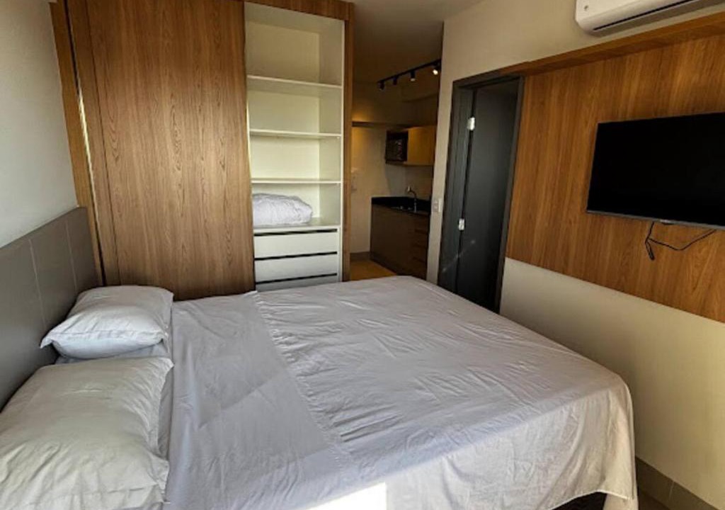 Santa Monica Apartment | Studio com piscina e academia completa - Unidade 303