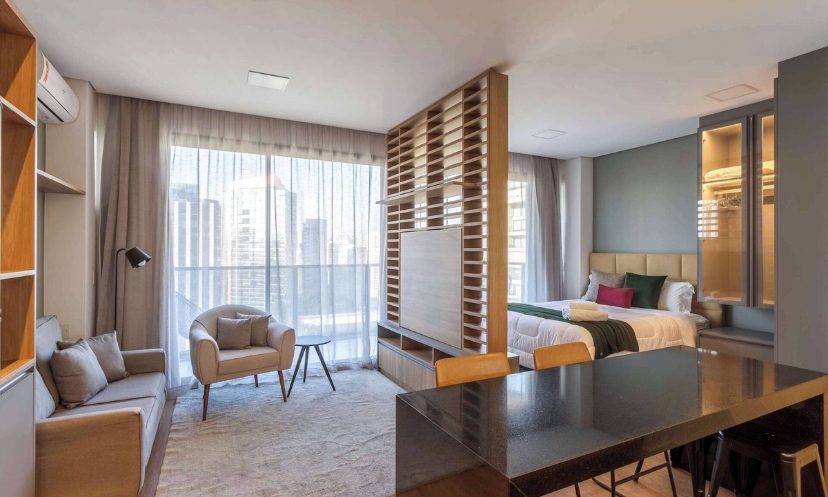 Vila Olimpia Apartment | Studio com Vista na Vila Olimpia | VN1611