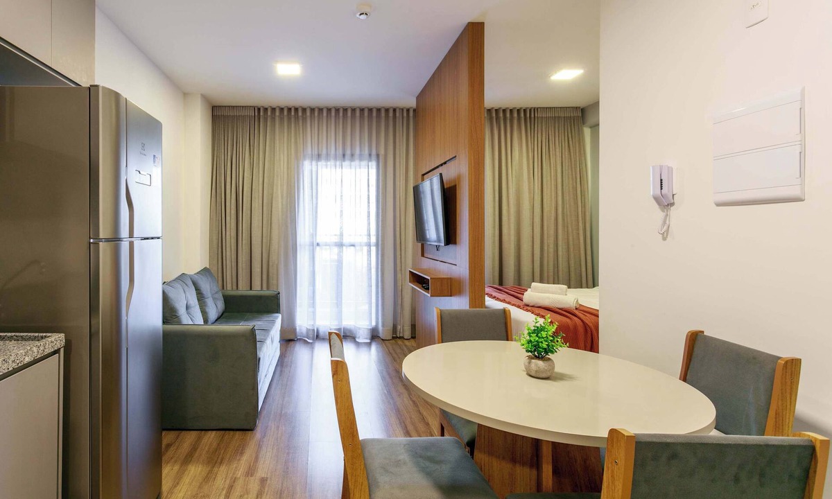 Santo Amaro Apartment | Studio Completo a 5min do Consulado | LB422