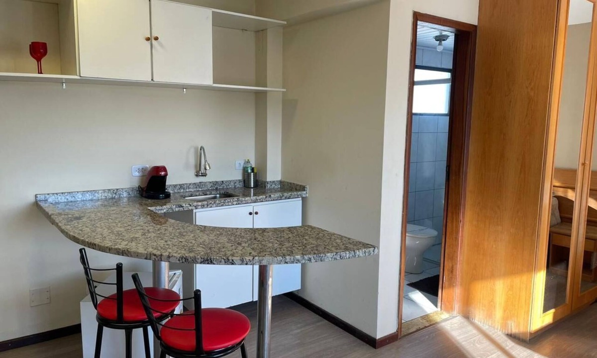 Matriz Apartment | Studio Da Vinci Downtown Curitiba with Garage Included
