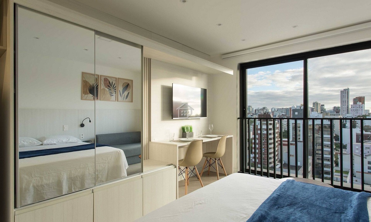 Auxiliadora Apartment | Studio Elegante e Conectado em Porto Alegre