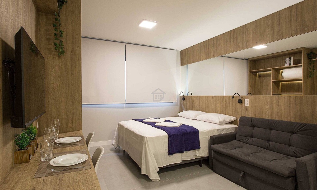 Mont'Serrat Apartment | Studio Moderno com Vista do Guaíba
