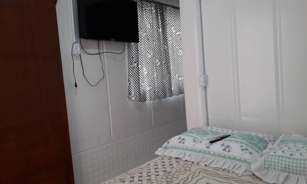 Cidade Nova Apartment | Suite + kitchen with air conditioning