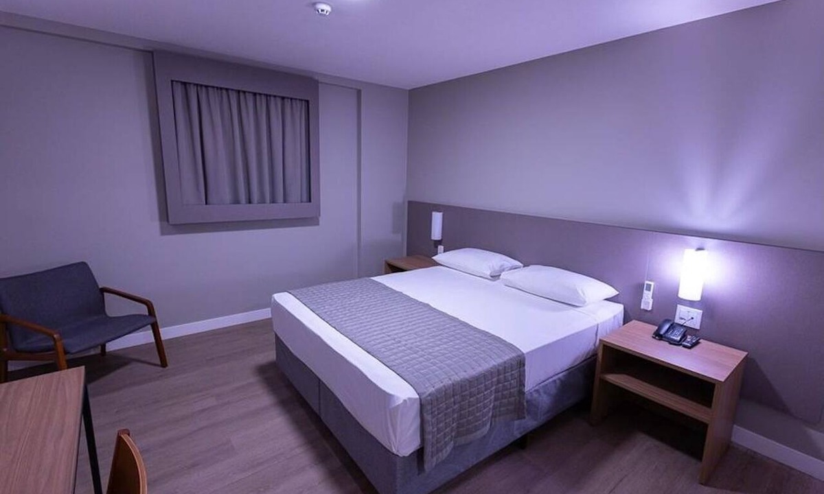 Centro Hotel | Warm & Inviting Room | 6-Min Walk to Iconic Carlos Gomes Theater - 0.3 Mi Away
