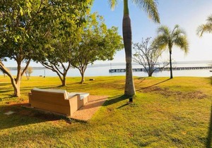 Apt 2 Suítes no Life Resort com Vista parcial para o Lago e lazer completo in Brasília