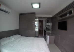 Flat Intermares mar Bello plaza in Cabedelo