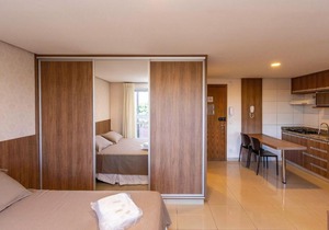 TH206 Studio Aconchegante, Setor Bueno in Goiânia