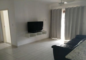 Wonderful apartment very close to the beach with gourmet (giant) balcony in Praia Grande