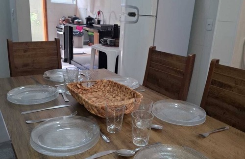 Maranduba Apartment | 1 minute from the beach. Apartment with kitchen, barbecue area and much more.