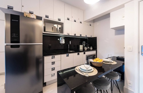 Republica Apartment | 112 Rosemari's Apartments Studio Premium Centro SP Garage & Pool & Gym