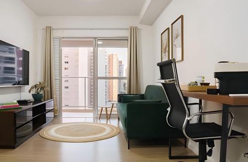 Gleba Fazenda Palhano Apartment | 2 Quartos (1 suíte) e ampla sacada | Gleba Palhano
