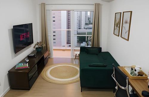 Gleba Fazenda Palhano Apartment | 2 Quartos (1 suíte) e ampla sacada | Gleba Palhano