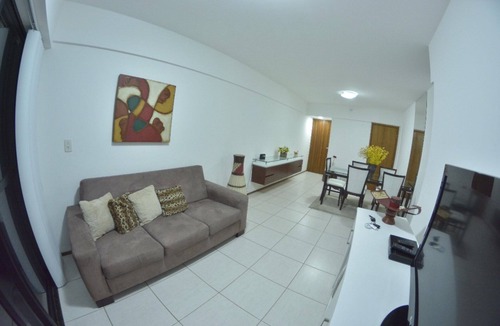 Jatiuca Apartment | 3-bedroom apartment + maid's quarters with sea view.