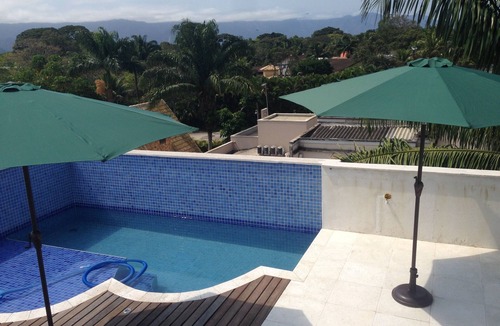 Guarutuba House | 4 SUITES WITH ARCOND SPLIT, WI-FI, SKY, SOLARIUM POOL. NEAR THE BEACH