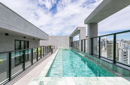 Centro Apartment | 500 Mbps Wi-Fi | Pool | 500 m from Beiramar #CA96
