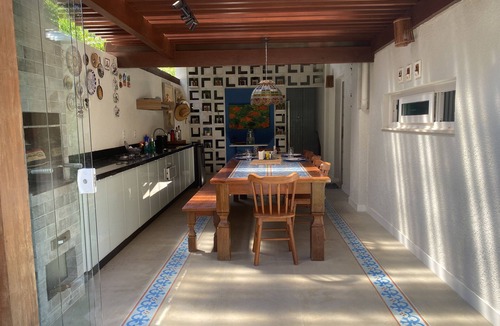 Parafuso House | A beautifully decorated, airy house right on the beach.