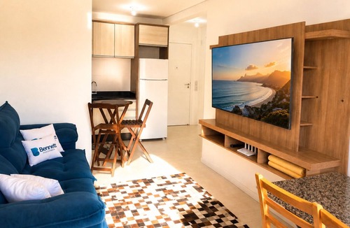 Governador Celso Ramos Apartment | A modern and cozy apartment in Palmas Beach, just 150 m from the beach