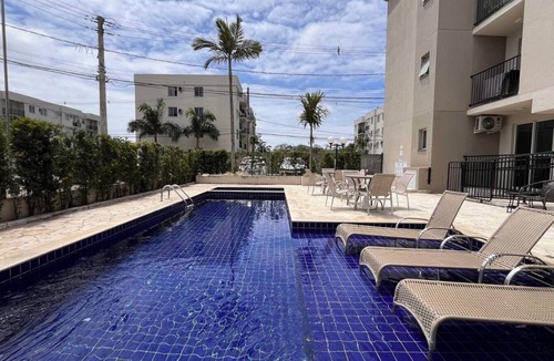 Vargem do Bom Jesus Apartment | Aconchego e praticidade Apê com lazer e segurança