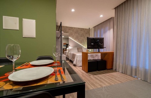 Centro Apartment | Aion 105 - Beautiful Loft - 1 Parking Space | Bombinhas Downtown