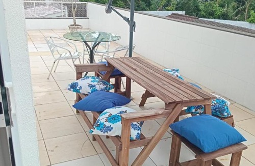 Ingleses do Rio Vermelho Apartment | Amplo Terraço Gourmet- 250 m da Praia dos Ingleses- 02 Quartos