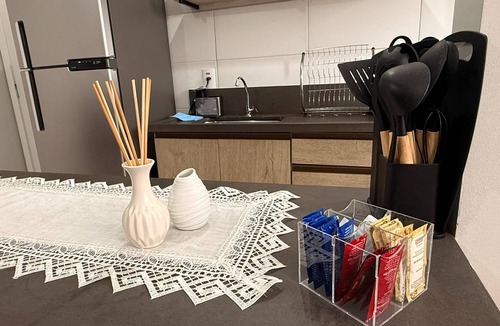 Canhanduba Apartment | Apart in Itajaí - Comfortable, Practical