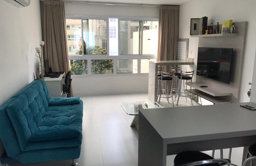 Andorinha Apartment | Apartamento 2 dormitórios a 300 metros do mar na Meia Praia - Itapema-sc
