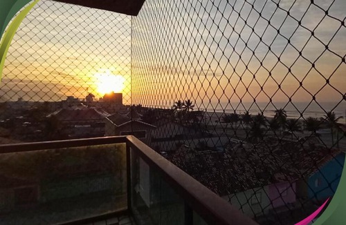 Mongagua Apartment | Apartamento Mongaguá com vista para a Plataforma de Pesca