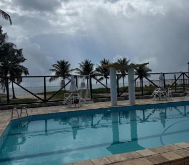 Guaibim Apartment | Apartamento pé na areia com piscinas em Guaibim