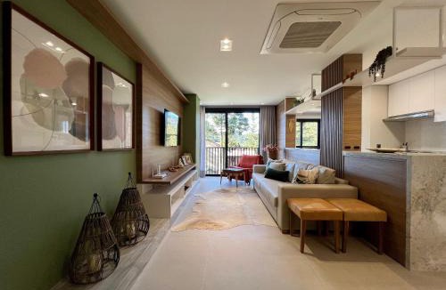 Planalto Apartment | Apartamento Res Accorsi 2 Suítes by Achei Gramado