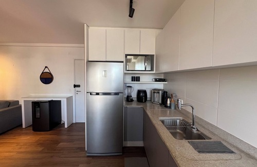 Picarras Apartment | Apartment 200 m from the beach with AC and pool in Piçarras near. Bato Carrero World
