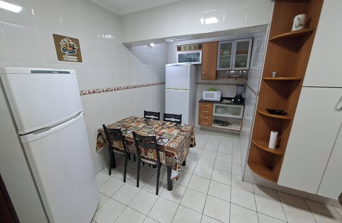 Guilhermina Apartment | Apartment in Guihermina, Praia Grande, right on the beach.