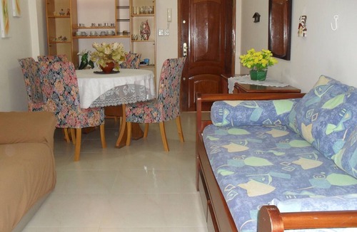 Gonzaga Apartment | Apartment with 2 bedrooms, Wi-Fi, 2 bathrooms, beachfront with panoramic views, Gonzaga (canal 3)