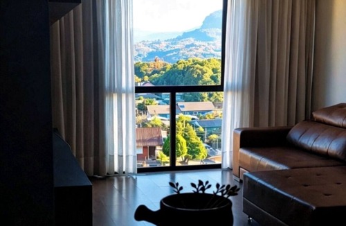 Gramado Apartment | Apartment with a beautiful view of the Serra Valley.