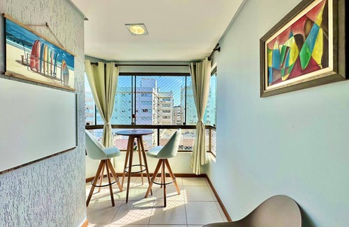 Capao da Canoa Apartment | Apartment with a view of the beach, next to Luiz Bassani square.