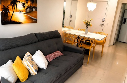 Centro Apartment | Apartment with Pool and Air Conditioning at Praia do Forte