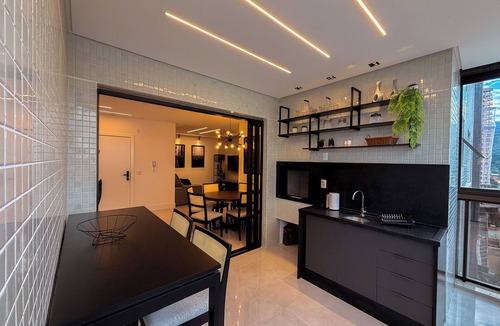 Centro Apartment | Apartment with sea view in the center of Itapema.