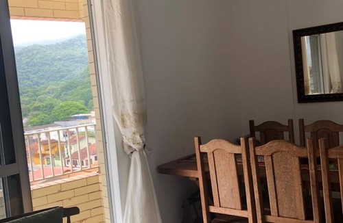 Mongagua Apartment | Apartment with sea view, sleeps up to 8 people.