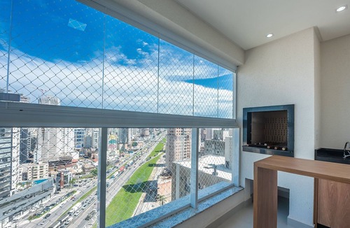 Morretes Apartment | Apt 750m From the sea w/Balcony & Bbq. Gvt2105