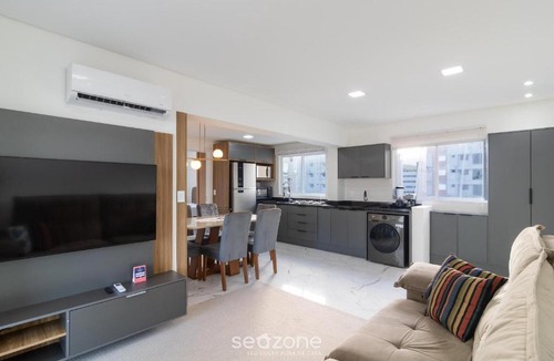Morretes Apartment | Apt w/BBQ 550m from the Beach GEV1701