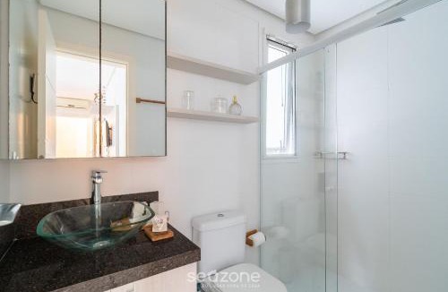 Jurere Internacional Apartment | Apt w/grill 800m from the beach, Jurerê SLR0208