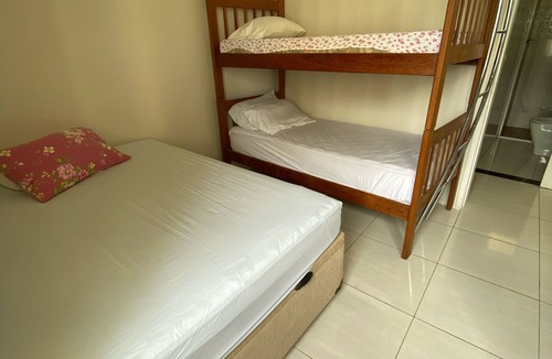 Barra Funda Apartment | Apt with AC and balcony overlooking the sea in Pitangueiras