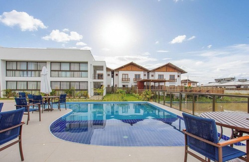 Barra Grande Apartment | Apt With Pool View, Mins From the sea Vll0001