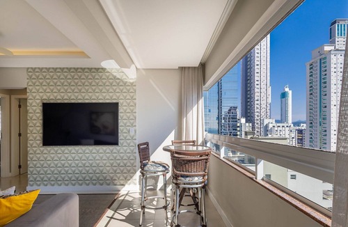 Centro Apartment | Apto c/garagem e 2 Quartos a 60m da Praia ACO1103